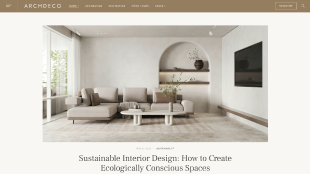 Sustainable Interiors